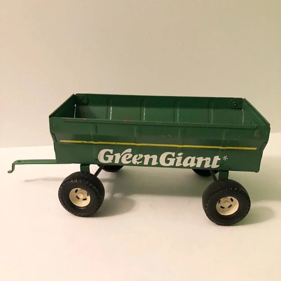 Vintage Ertl Green  Giant Toy Tractor and Wagon Promotional Diecast - Picture 14 of 16